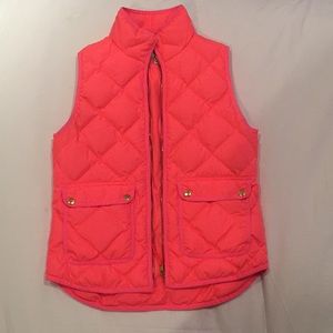 New Pink J.Crew Vest
